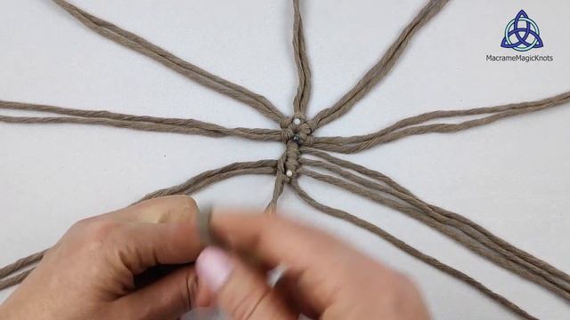 Macrame Snowflake TUTORIAL | EASY Mandala смотреть онлайн