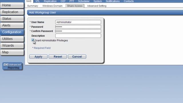 DXi-Series: Configuring a Network Attached Storage Backup (2.2.x and 2.3) смотреть онлайн