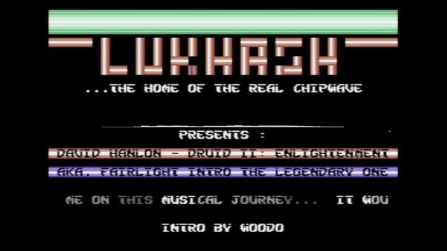 DRUID II: ENLIGHTENMENT / FAIRLIGHT CRACK INTRO (1987) 🧙 - C64 REMIX [LukHash]