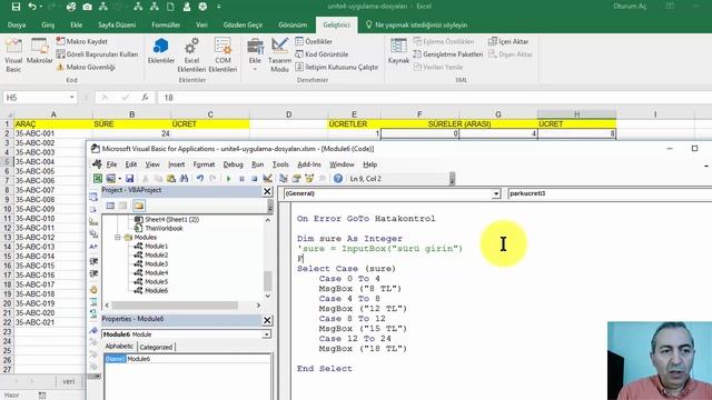 Excel VBA - Select Case Yapısı Ücret Hesaplama смотреть онлайн