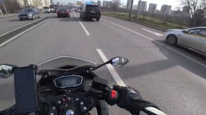 Voge 300rr on the Moscow streets