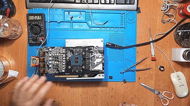 Gigabyte GTX1660Ti, лечим артефакты...