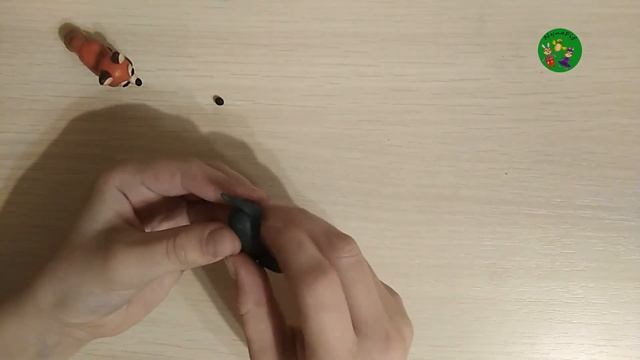 Как слепить из пластилина черного английского сеттера? смотреть онлайн