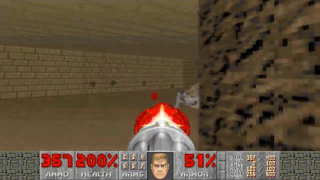 Прохождение Doom 2 Level 23: Barrels o' Fun смотреть онлайн