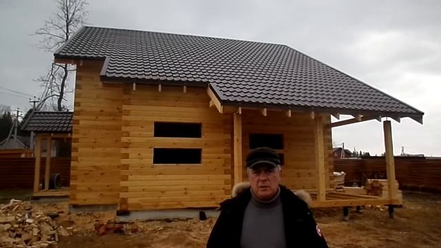 Отзыв - Дом из профилированного бруса 9х9 смотреть онлайн