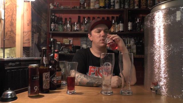 Балтика девятка вишневое.Пробую.Сравниваю с другими вишневыми пивАми. смотреть онлайн