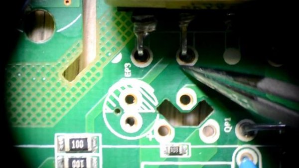 Ремонт блока питания телевизора IZUMI TLE32H104B / Перенапряжение в сети