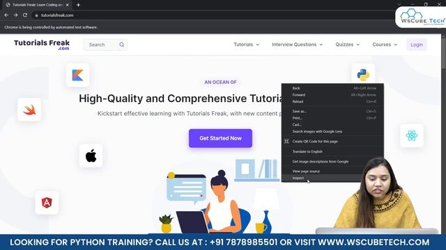 How to Click A Button with Selenium? | Python Selenium Tutorial (English) смотреть онлайн