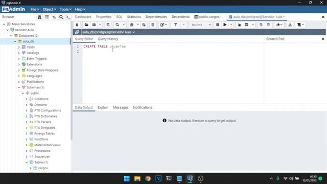 COMO CRIAR E EDITAR TABELAS COM POSTGRES смотреть онлайн