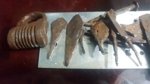 Чистка и консервация старинного железа