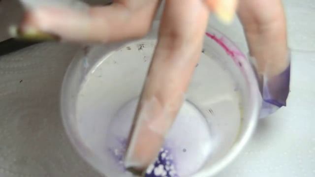 Water Spotted Marble Nail Art Tutorial | Водный Маникюр в "дырочку" Пузыри смотреть онлайн