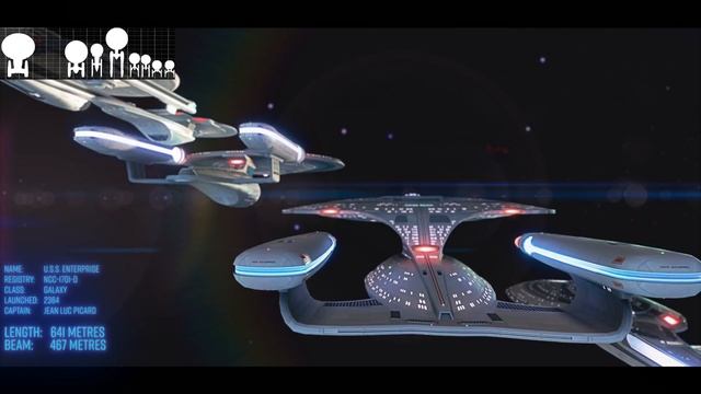 Every U.S.S. Enterprise Side By Side | Size Comparison | Star Trek