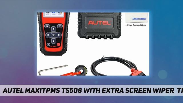 Autel MaxiTPMS TS508(with Extra Screen Wiper) TPMS - Review 2023 смотреть онлайн