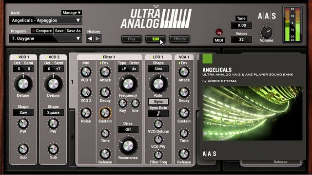 Applied Acoustics Ultra Analog Sound Banks Demo