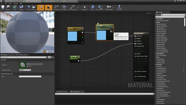 Use a Parameter Collection Track in Unreal to Animate Material in Sequencer смотреть онлайн