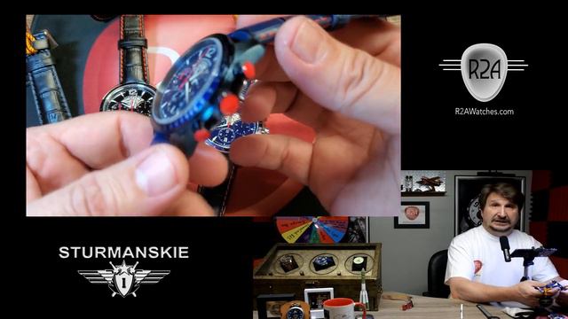 Sturmanskie Luna 25 watch overview from R2AWatches.com смотреть онлайн