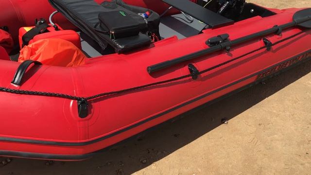 Excel SD 330 Volante inflatable boat close up look смотреть онлайн