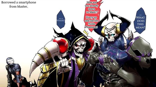 [Fate/Grand Order X Overlord, Comic Dub] An Unlikely Meeting. смотреть онлайн