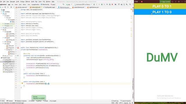 Android Studio Create Textview Animation Beautiful смотреть онлайн