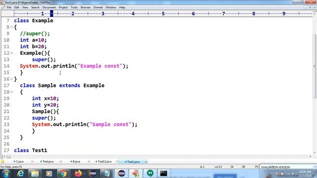 UpCasting|DownCasting|Super|this|Constructor In Core java Online Live Session смотреть онлайн