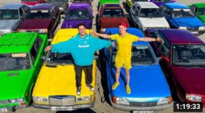 ПАША ПЭЛ vs ГОРДЕЙ. Кто больше купит авто за 24 часа. Дима Годрей.mp4