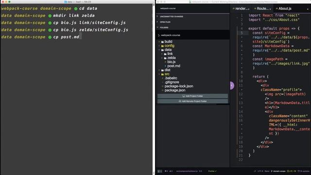 Webpack - Ep. 35 - Scoping Your Data by Domain смотреть онлайн
