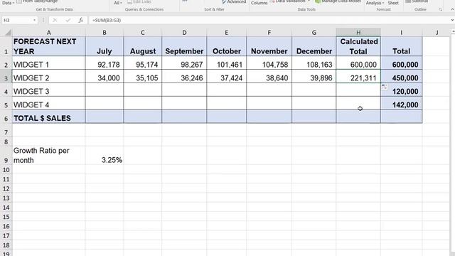 Excel 2016 - create a forecast with goal seek смотреть онлайн
