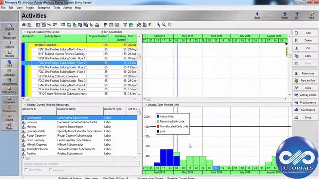 Primavera P6 Tutorials : Chapter - 5.1 : Working with Layouts in Primavera P6 || dptutorials смотреть онлайн