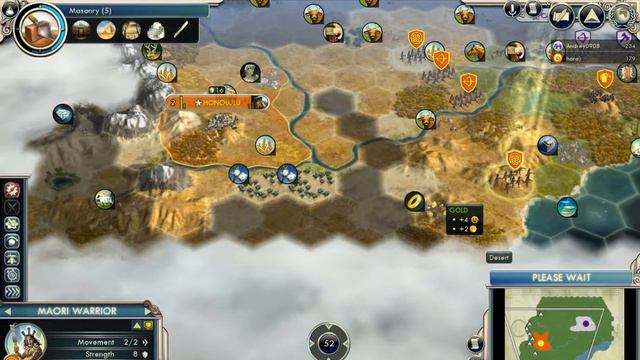 Civilization 5 Gods and Kings Multiplayer Duel(Andrey) Part 1/4 смотреть онлайн