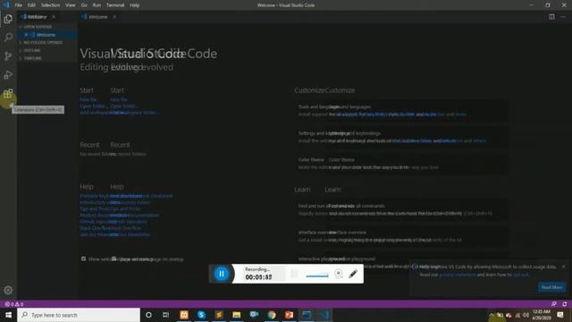 Download & Install Python3 with VsCode (2020) || Tutorial : 02 || Coder Rajib || смотреть онлайн