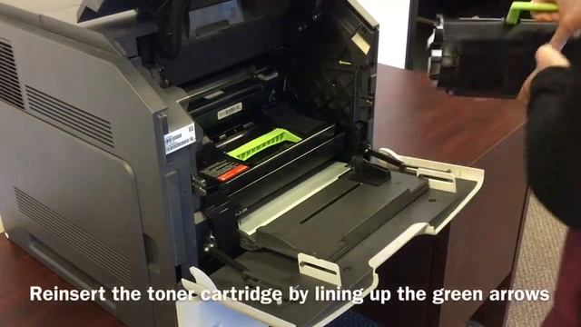 How to Replace Your Lexmark MS711 Imaging Drum Unit смотреть онлайн