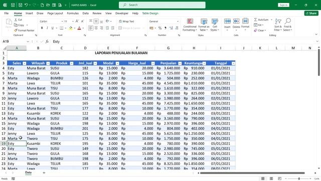 ?Cara menghapus Baris secara Sekaligus sesuai Kriteria di Microsoft Excel. смотреть онлайн