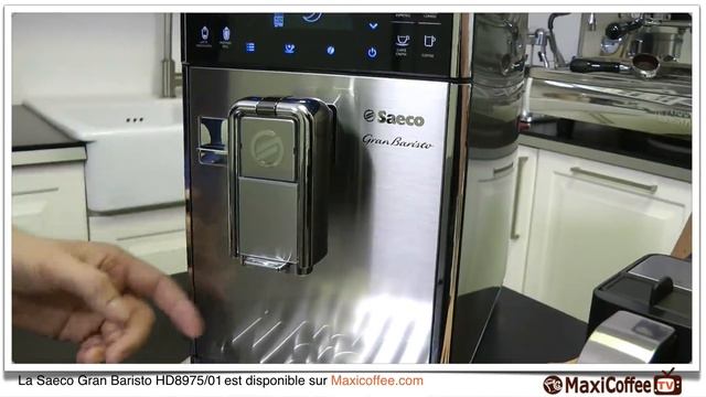 Saeco Gran Baristo HD8975/01 | Machine à café automatique | Le Test MaxiCoffee смотреть онлайн