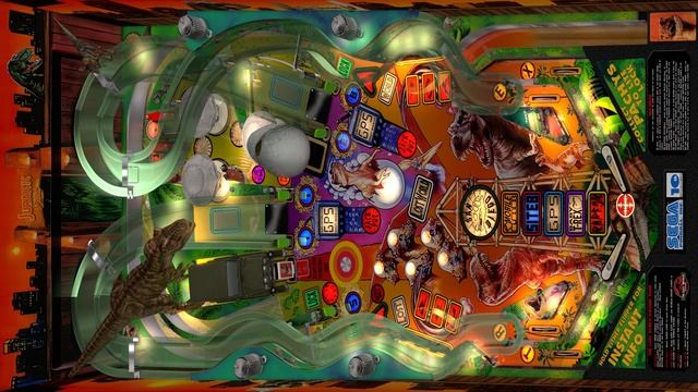 JP's The Lost World Jurassic Park (Sega 1997) VPX Pinball смотреть онлайн