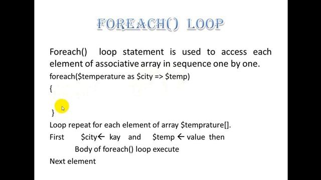 ARRAY IN PHP PART-2 CS-310 MITHLESH BEKADIA смотреть онлайн