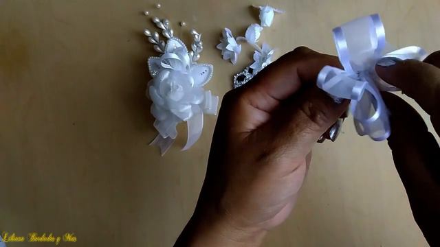 Como hacer Diadema de Bautizo O Primera Comunion смотреть онлайн