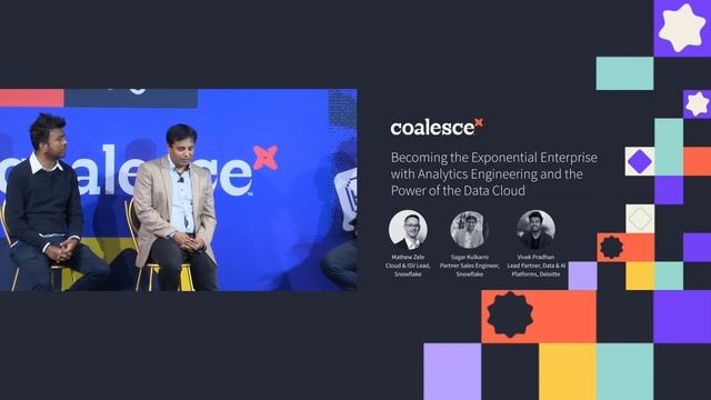 Becoming the exponential enterprise with analytics engineering and the Data Cloud - Coalesce 2023 смотреть онлайн