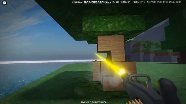 разрушаю новую карту и веселюсь в игре Voxel Destruction Physics в роблокс смотреть онлайн