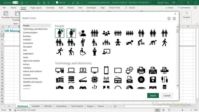 Interactive Excel HR Dashboard - FREE Download смотреть онлайн