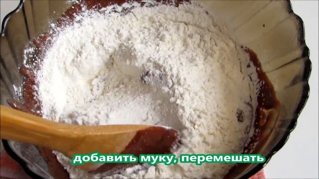 Оладьи с шоколадным соусом