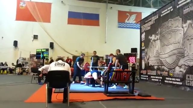 Синотова марина. Европа СПР. Artisan team. Жим лежа софт. смотреть онлайн