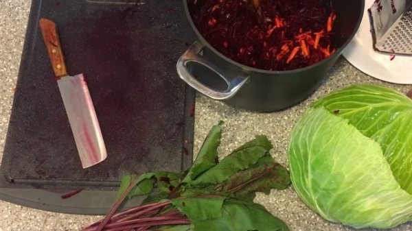 How to Make Authentic Borscht Recipe (Красный борщ)