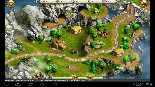 Viking Saga: The Cursed Ring - Gameplay
