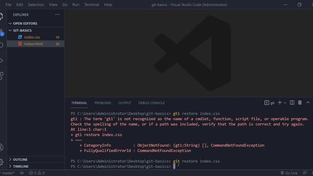 Git Restore clean смотреть онлайн