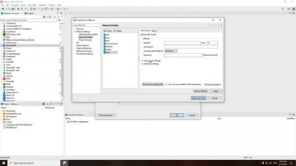 How to create network profiles