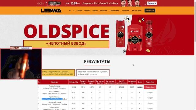 ТУРНИР НЕПОТНЫЙ ВЗВОД СТ10 — Эвил Гранни, Инспирер и Левша #1 смотреть онлайн