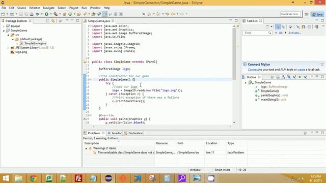 Husky Game Development - Creating an Executable Jar File смотреть онлайн