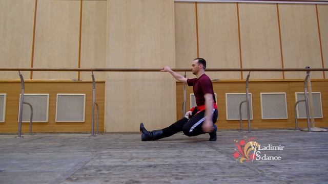 7 Lesson (Ukrainian folk dance) 7 Урок (Український народний танці) Трюкові низові елементи. смотреть онлайн