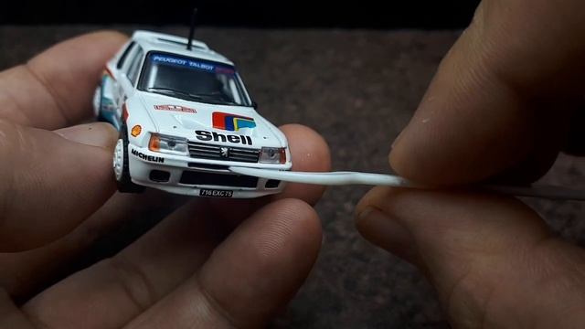 1/64 Peugeot 205 Turbo16 WRC 1985 by CM's , diecast model review смотреть онлайн