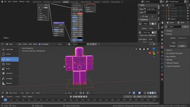 how to add multiple rigs in blender 2.8 || Roblox Blender 2.8 Tutorial смотреть онлайн